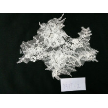 Fashion heavy swiss african voile lace fabric african lace